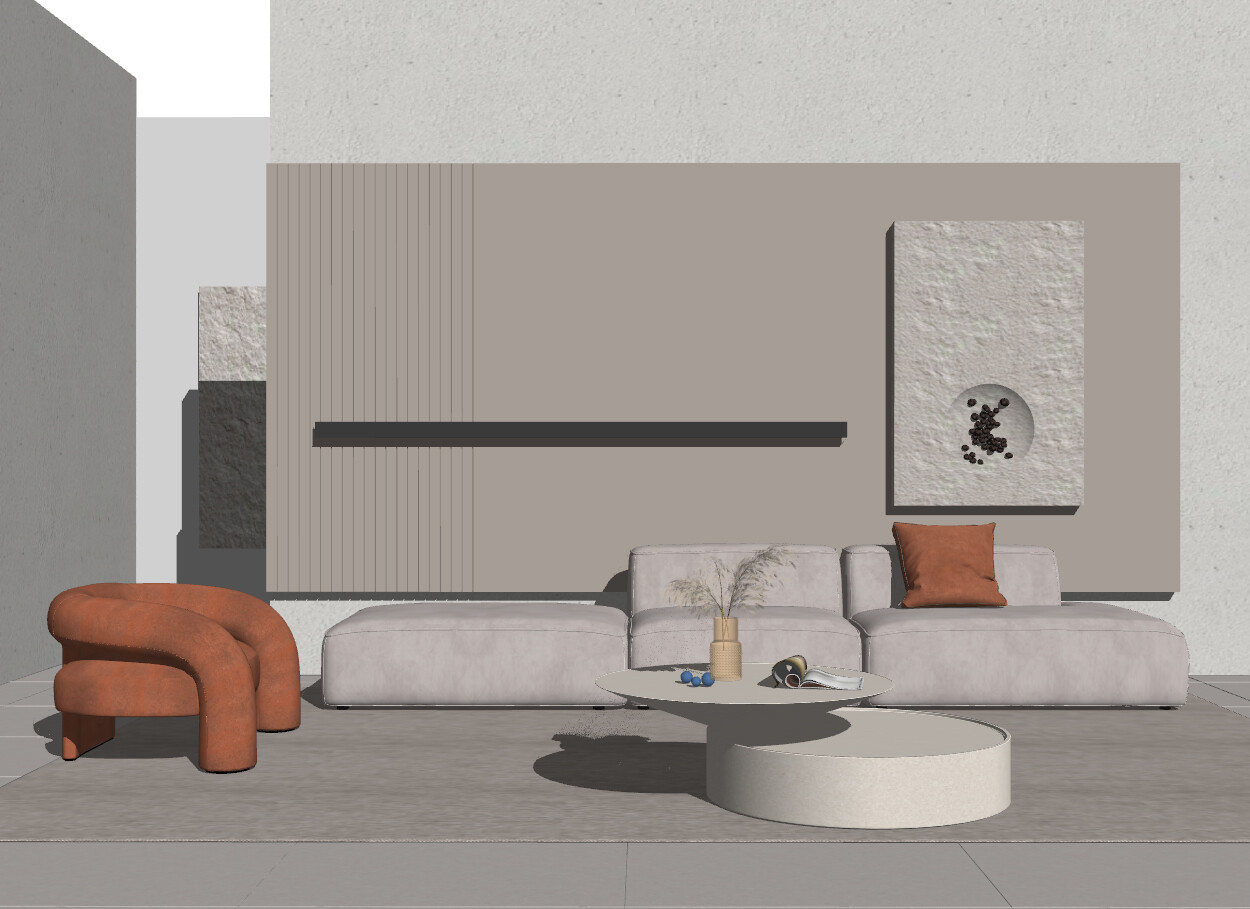 85 LIVING ROOM SKETCHUP 3D MODELS VOL01 - SKETCHUP