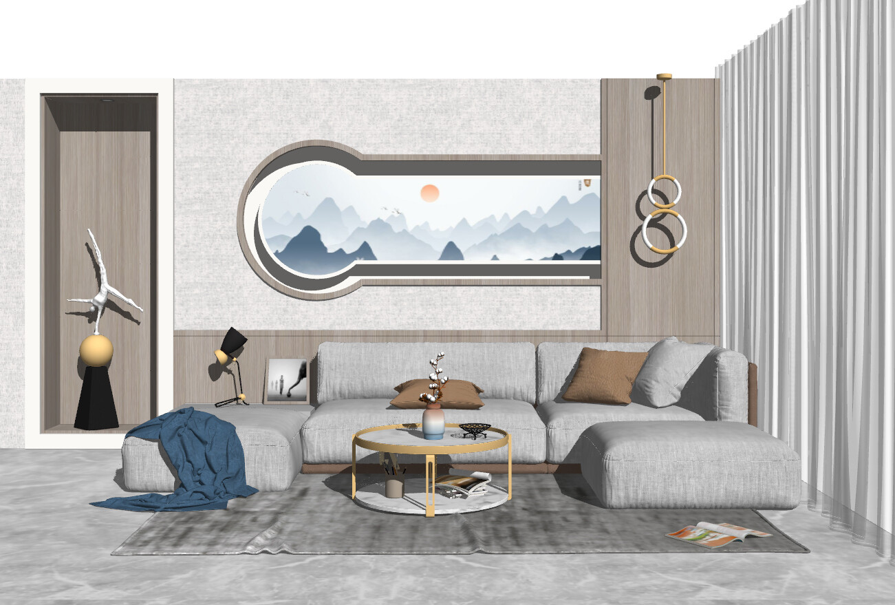 85 LIVING ROOM SKETCHUP 3D MODELS VOL01 - SKETCHUP