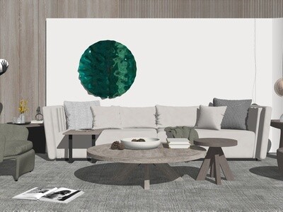 85 LIVING ROOM SKETCHUP 3D MODELS VOL01 - SKETCHUP
