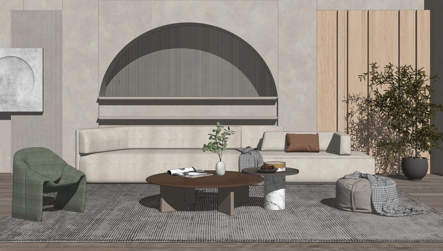 85 LIVING ROOM SKETCHUP 3D MODELS VOL01 - SKETCHUP