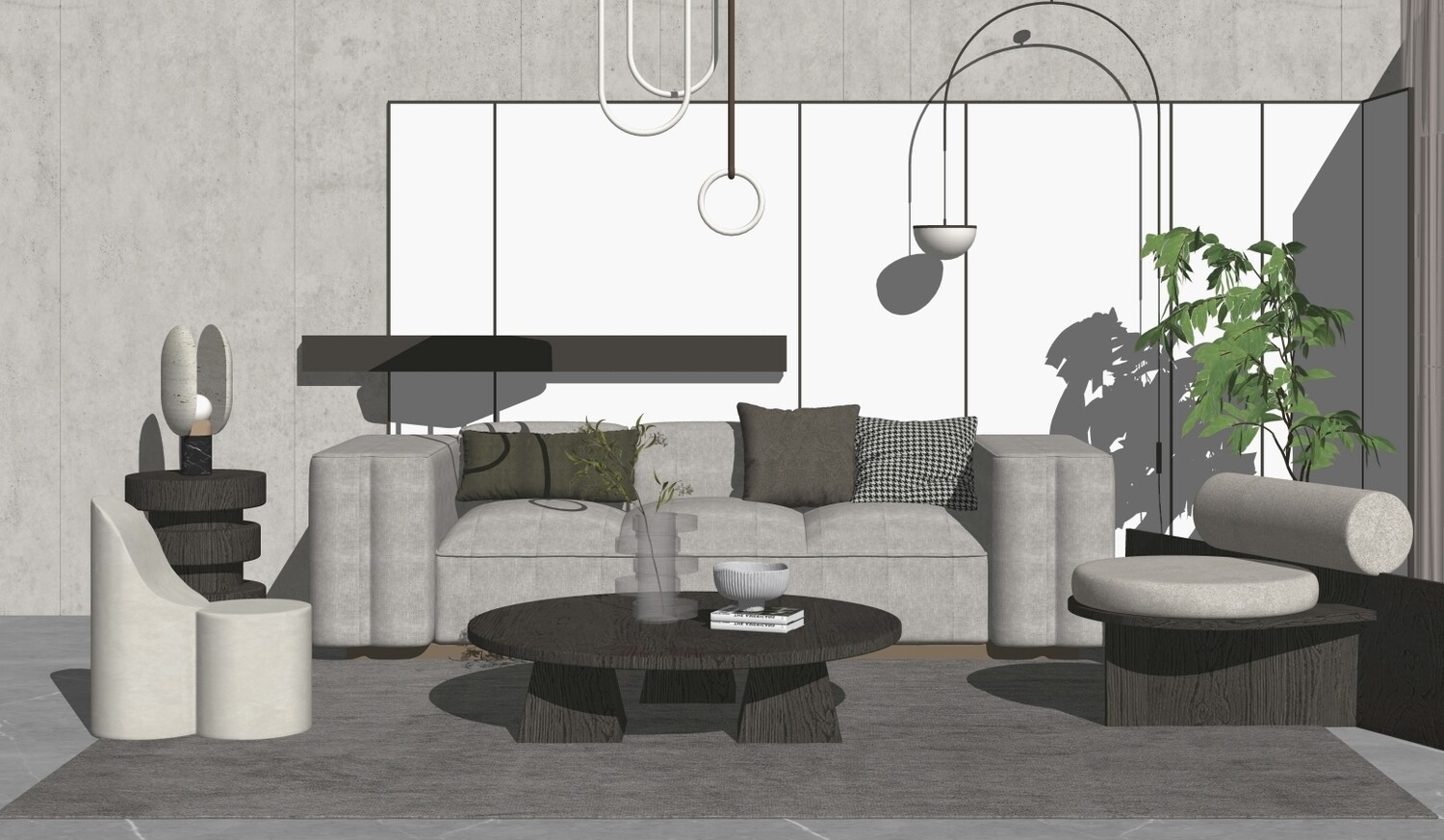 85 LIVING ROOM SKETCHUP 3D MODELS VOL01 - SKETCHUP