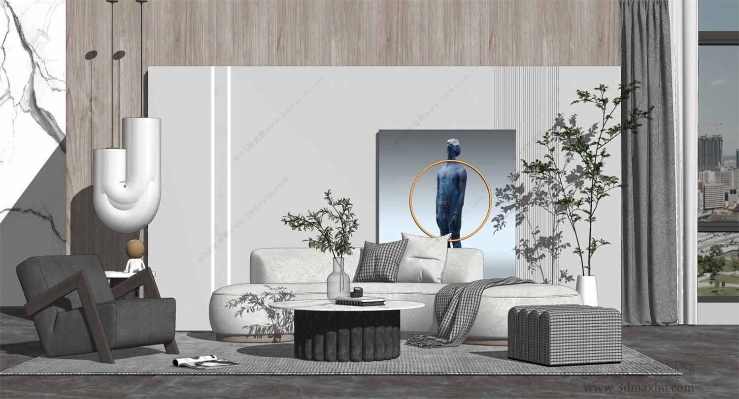 85 LIVING ROOM SKETCHUP 3D MODELS VOL01 - SKETCHUP