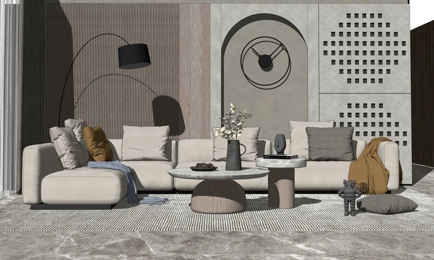 85 LIVING ROOM SKETCHUP 3D MODELS VOL01 - SKETCHUP