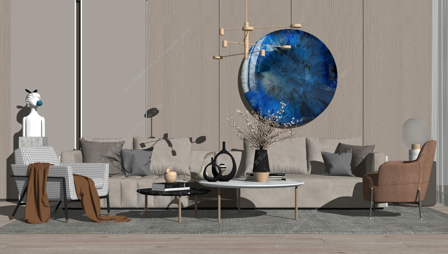 85 LIVING ROOM SKETCHUP 3D MODELS VOL01 - SKETCHUP
