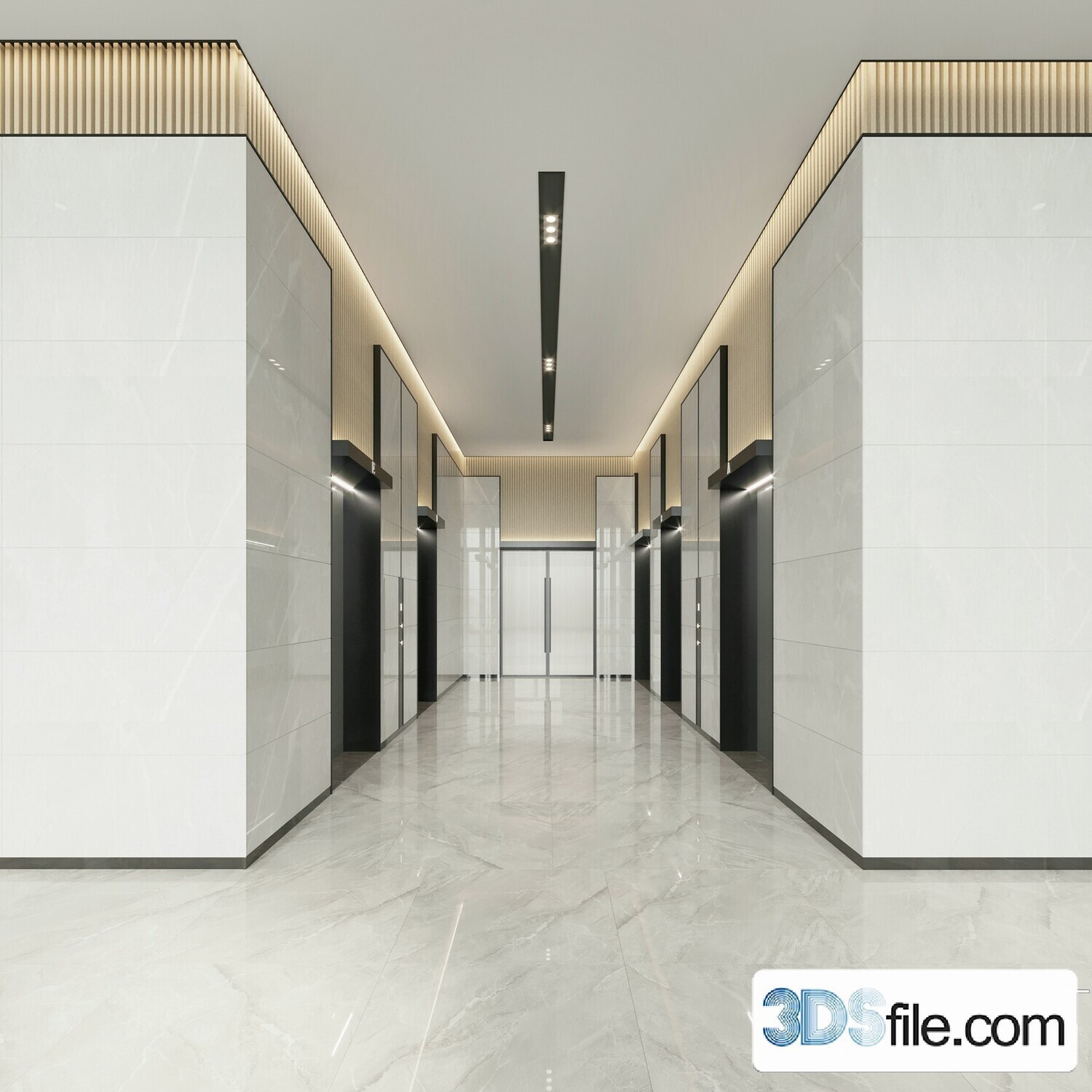 10 Lobby Design 3d Models Vol.06 - Co.ro.na
