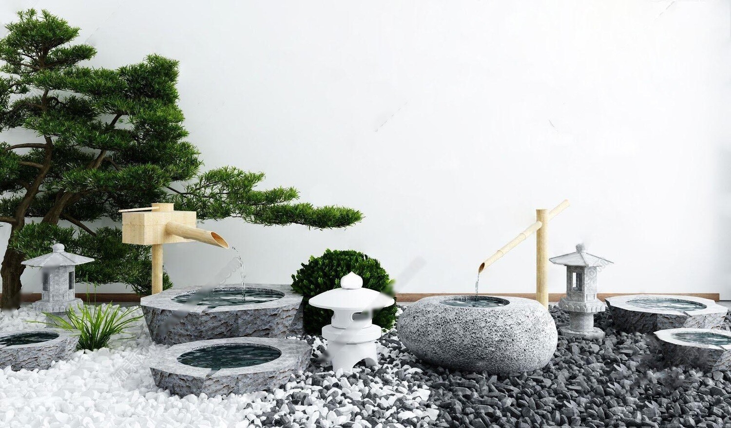 36 Outdoor Decor 3d Models Vol.01 - Vray
