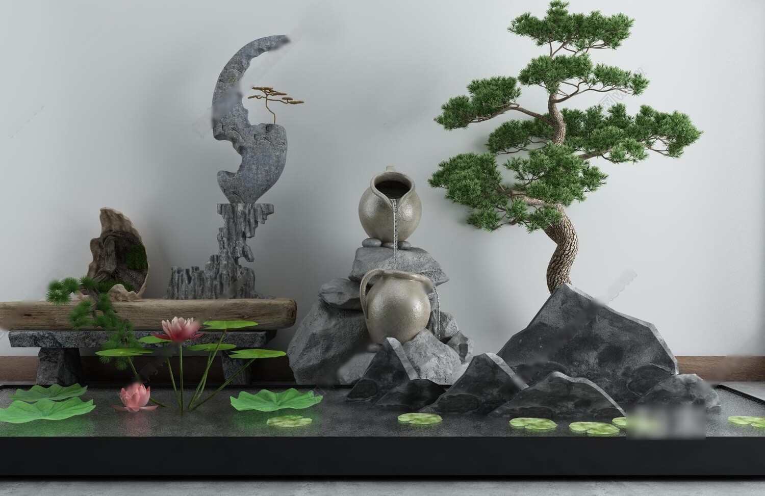 36 Outdoor Decor 3d Models Vol.01 - Vray