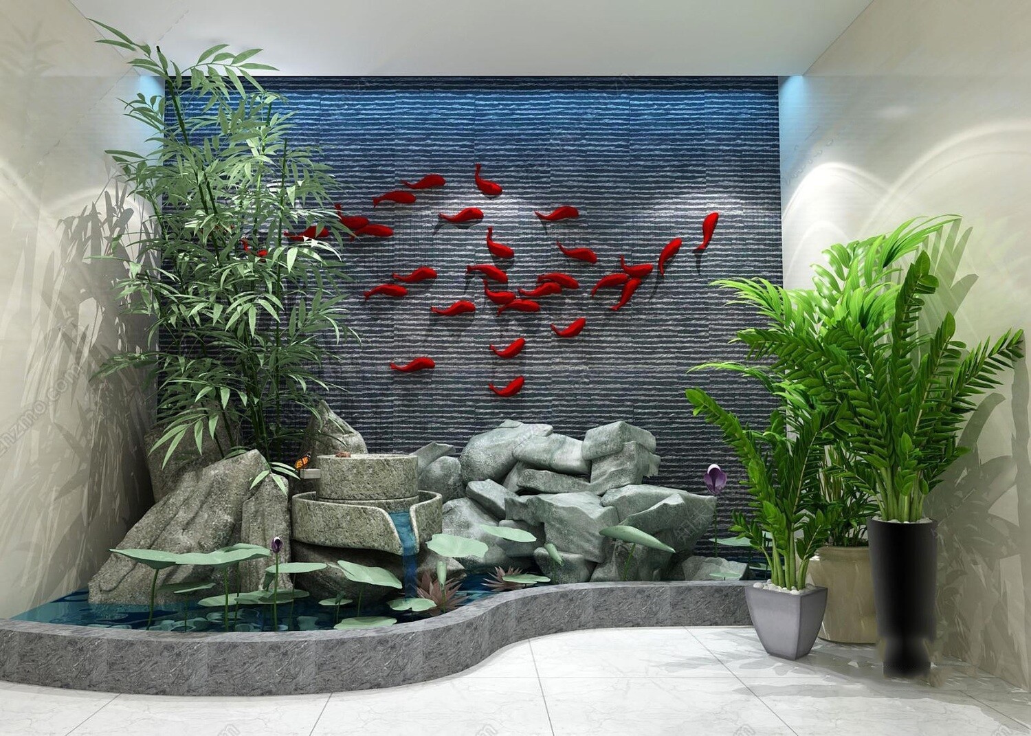 36 Outdoor Decor 3d Models Vol.01 - Vray