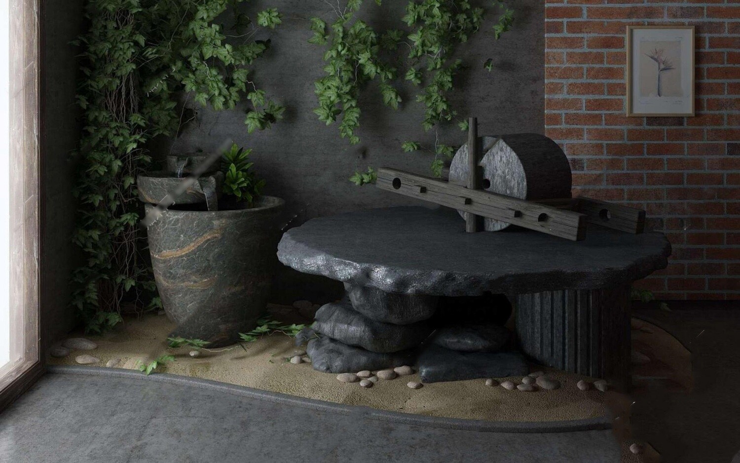36 Outdoor Decor 3d Models Vol.01 - Vray