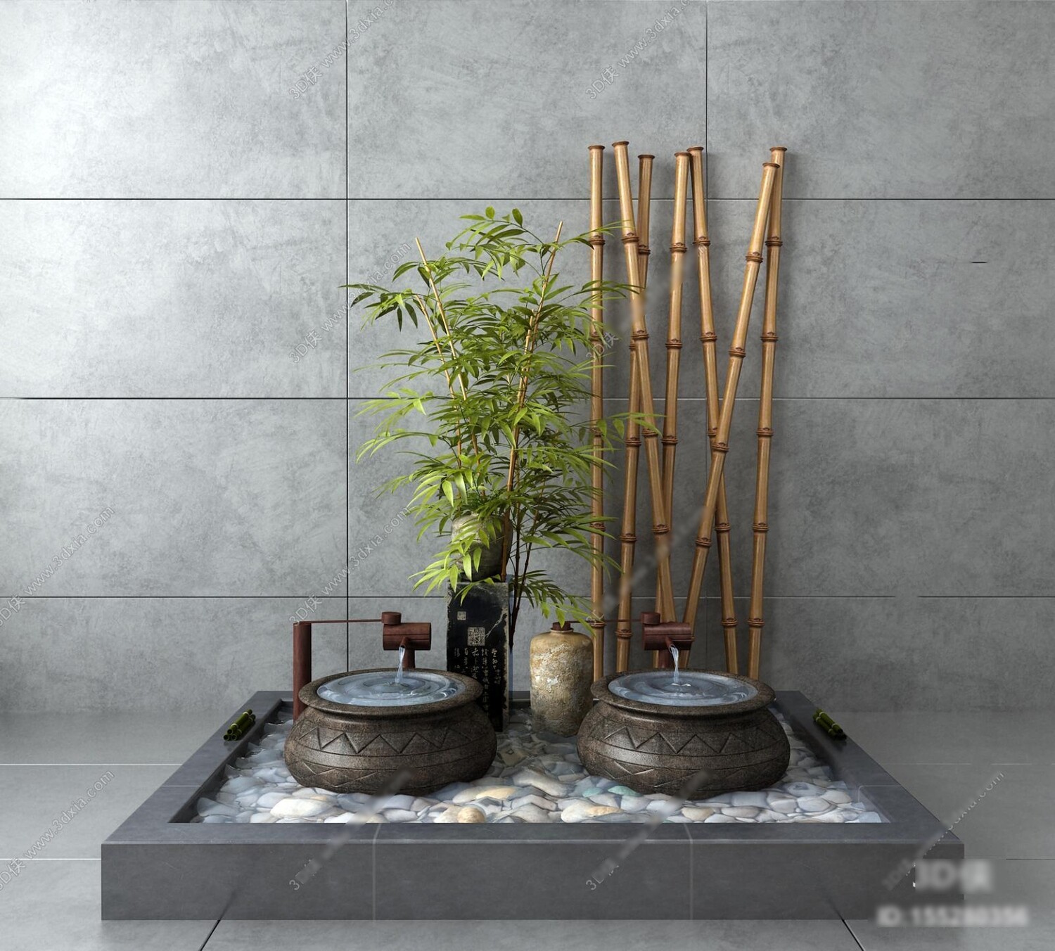 36 Outdoor Decor 3d Models Vol.01 - Vray
