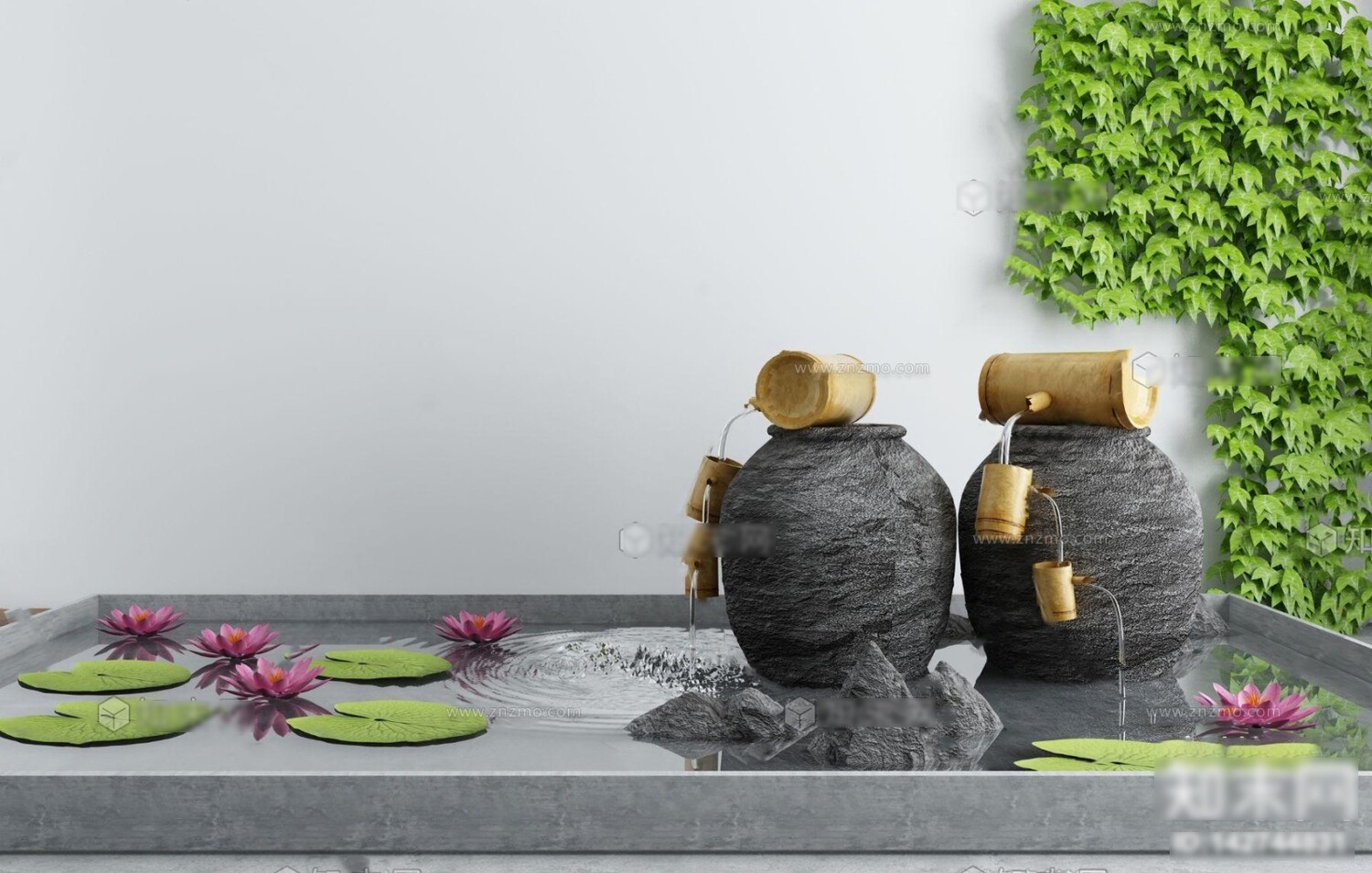 36 Outdoor Decor 3d Models Vol.01 - Vray