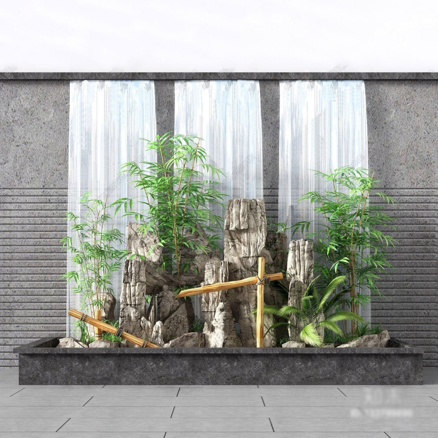 36 Outdoor Decor 3d Models Vol.01 - Vray