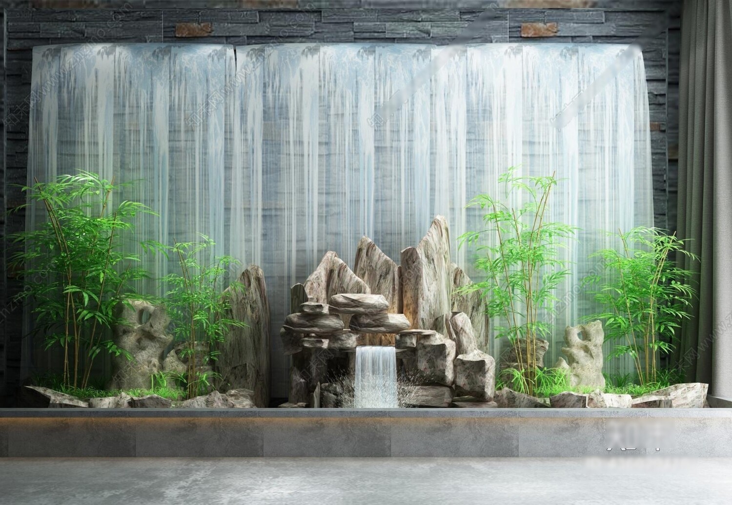 36 Outdoor Decor 3d Models Vol.01 - Vray