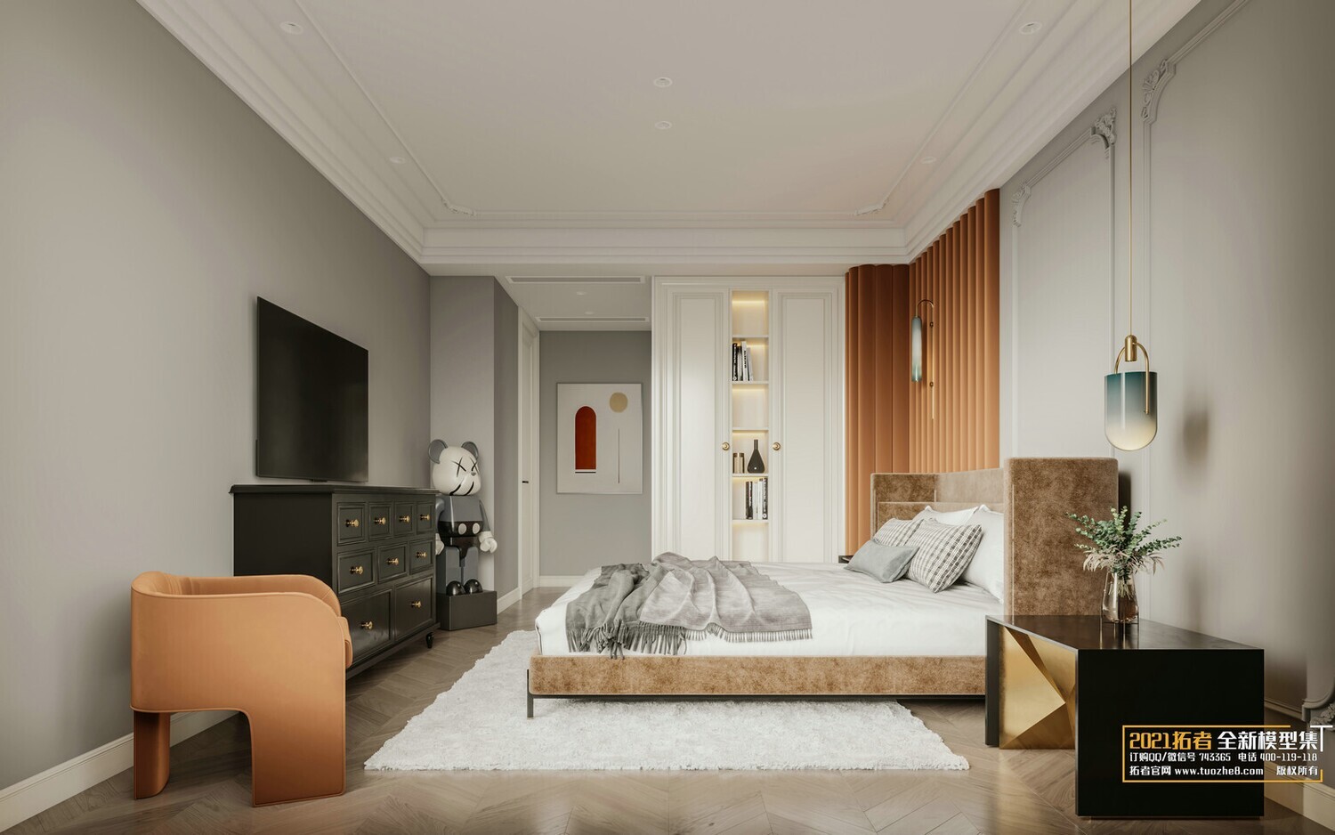 31 BEDROOM 3D MODELS VOL.14 - CO.RO.NA