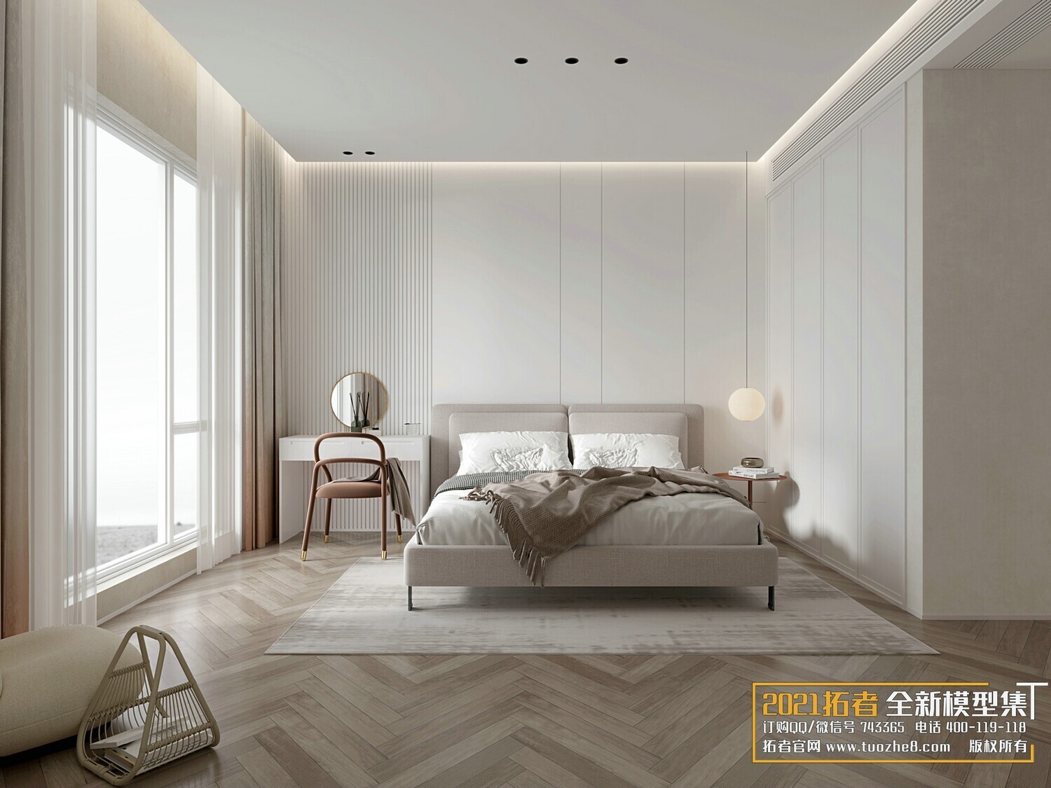 31 BEDROOM 3D MODELS VOL.14 - CO.RO.NA