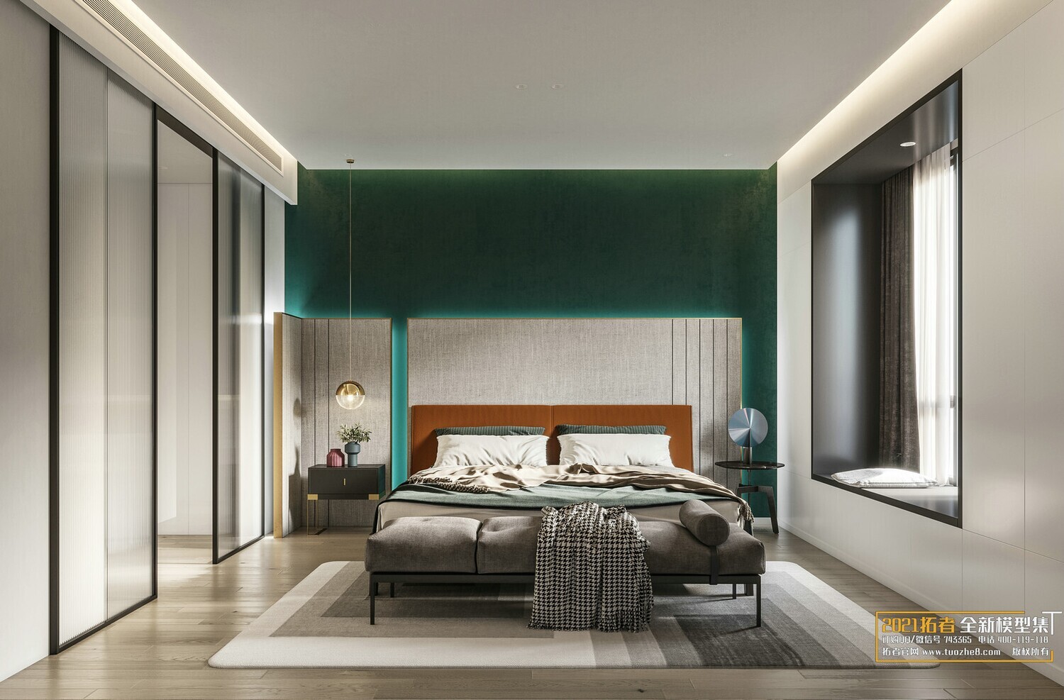 31 BEDROOM 3D MODELS VOL.14 - CO.RO.NA