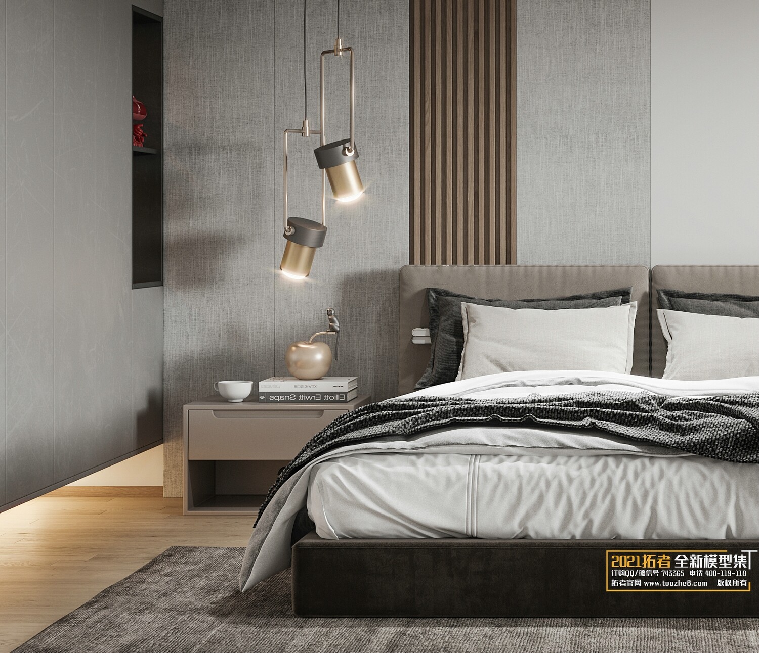 31 BEDROOM 3D MODELS VOL.14 - CO.RO.NA