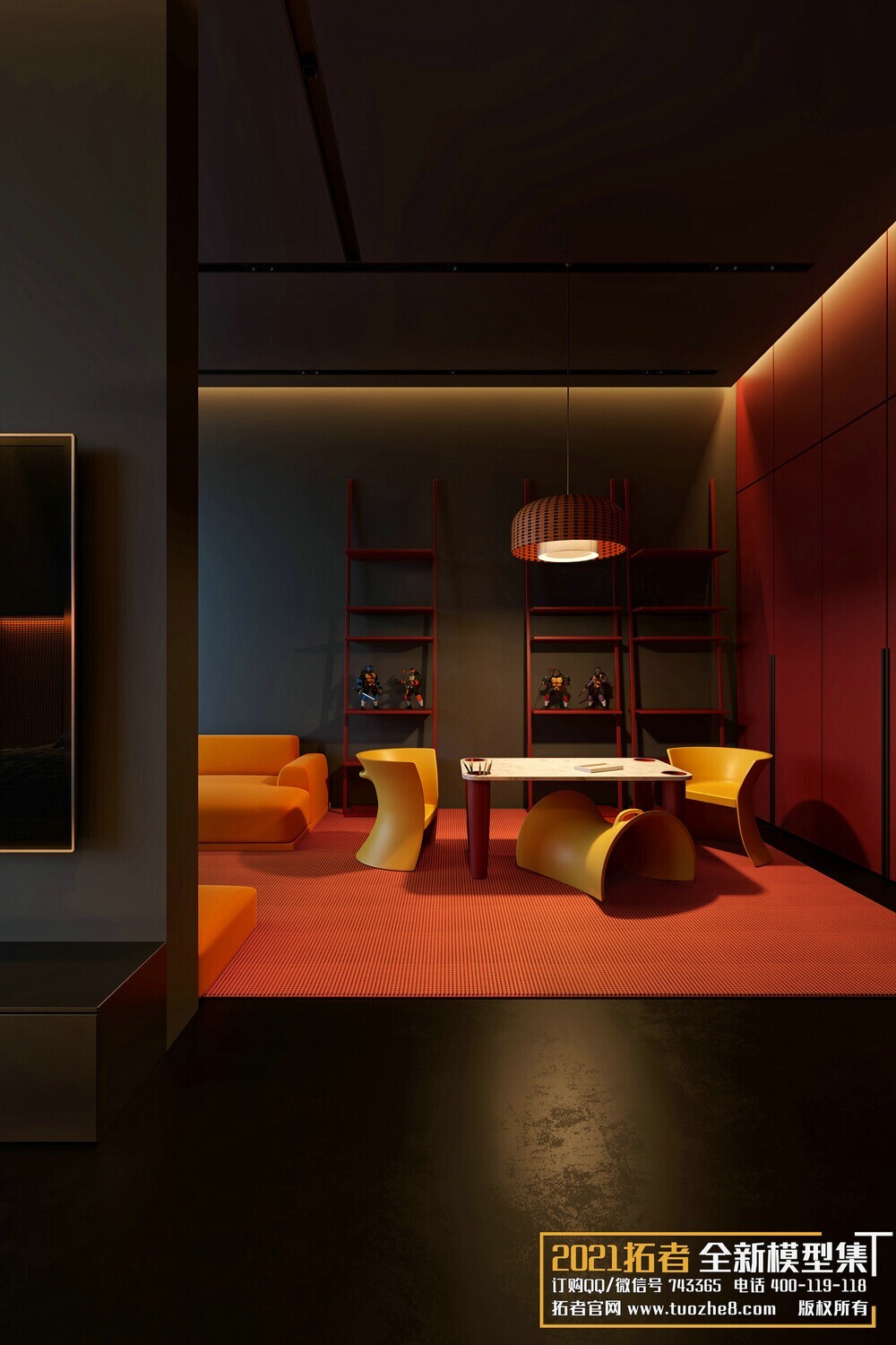 31 BEDROOM 3D MODELS VOL.14 - CO.RO.NA
