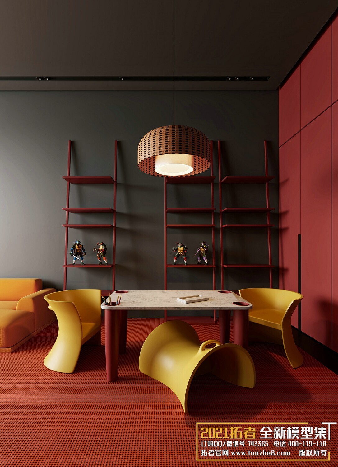 31 BEDROOM 3D MODELS VOL.14 - CO.RO.NA