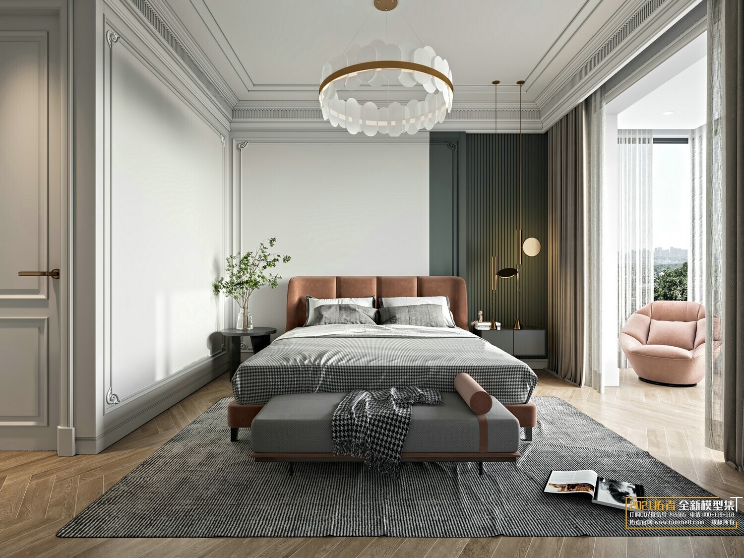 31 BEDROOM 3D MODELS VOL.14 - CO.RO.NA