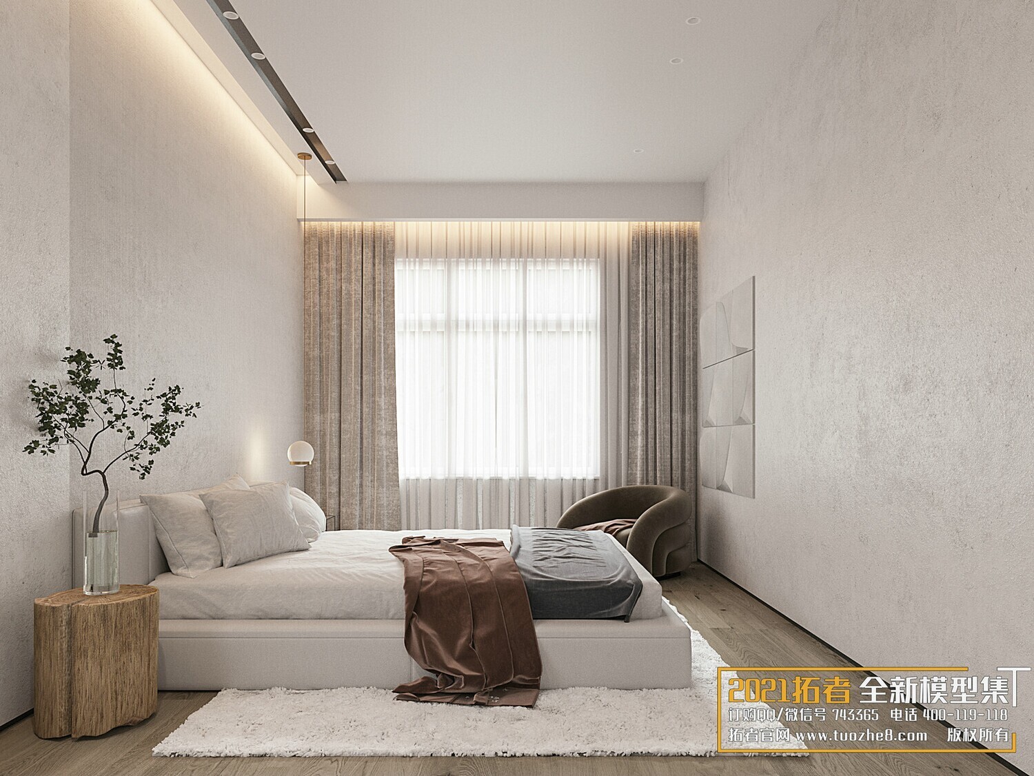 31 BEDROOM 3D MODELS VOL.14 - CO.RO.NA