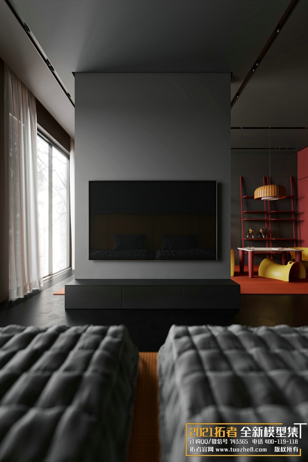 31 BEDROOM 3D MODELS VOL.14 - CO.RO.NA