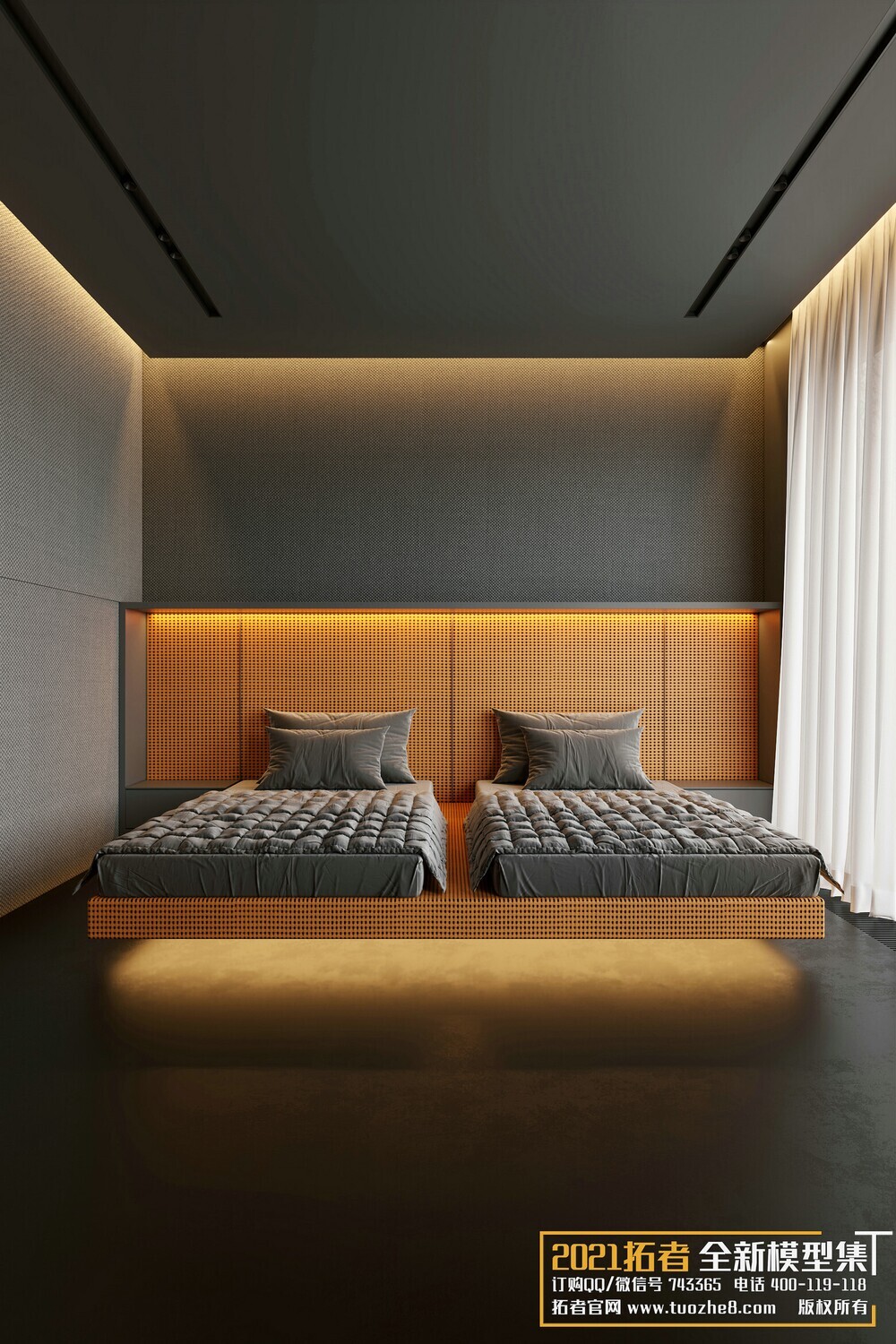 31 BEDROOM 3D MODELS VOL.14 - CO.RO.NA