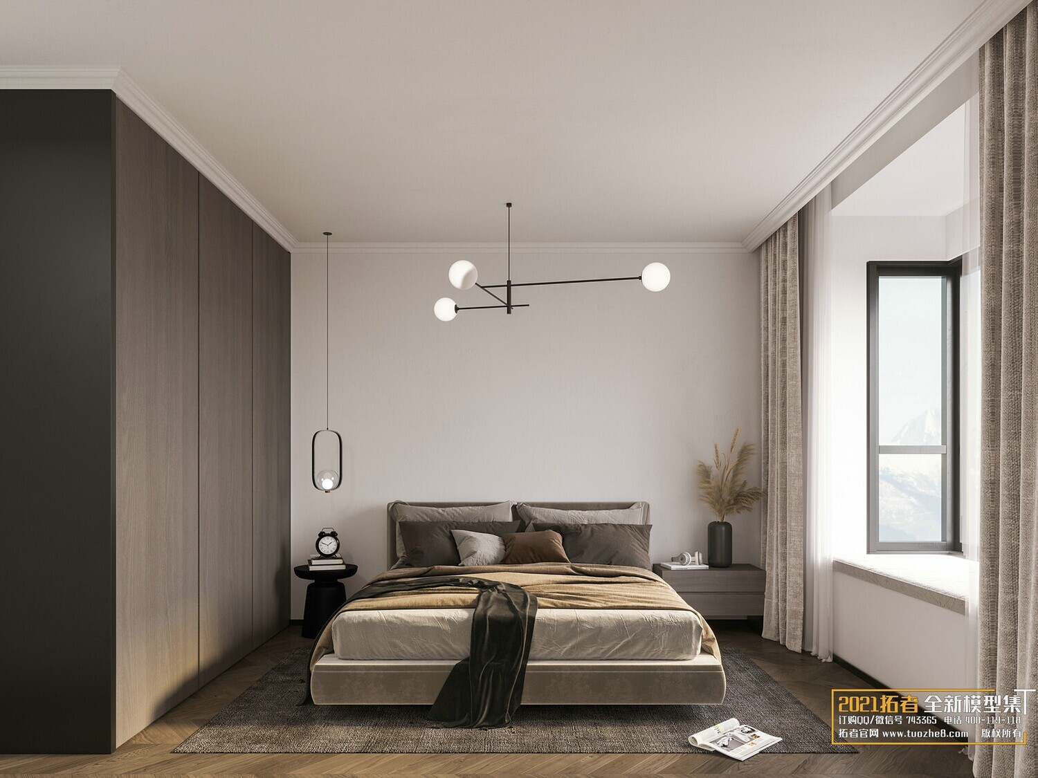 31 BEDROOM 3D MODELS VOL.14 - CO.RO.NA