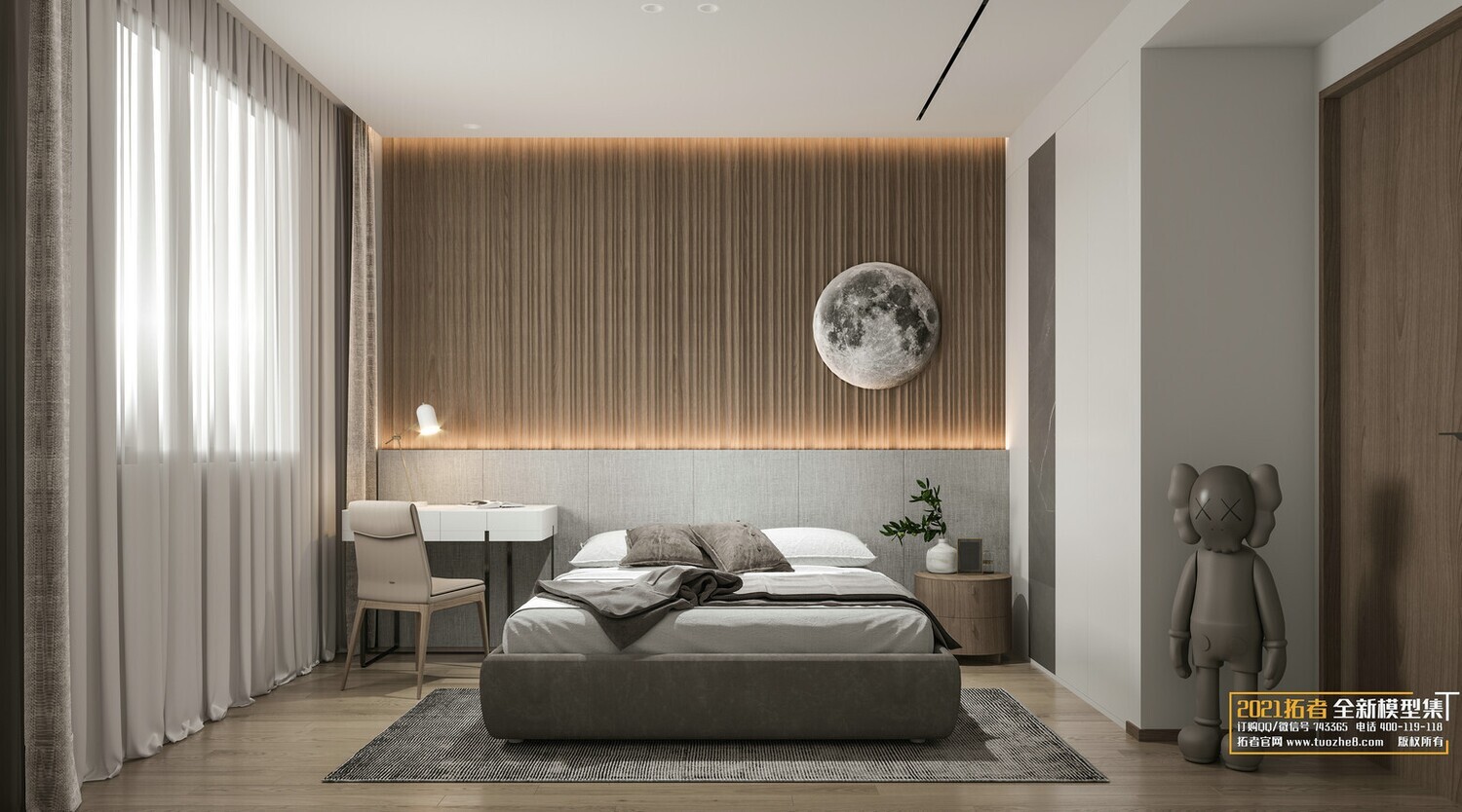 31 BEDROOM 3D MODELS VOL.14 - CO.RO.NA