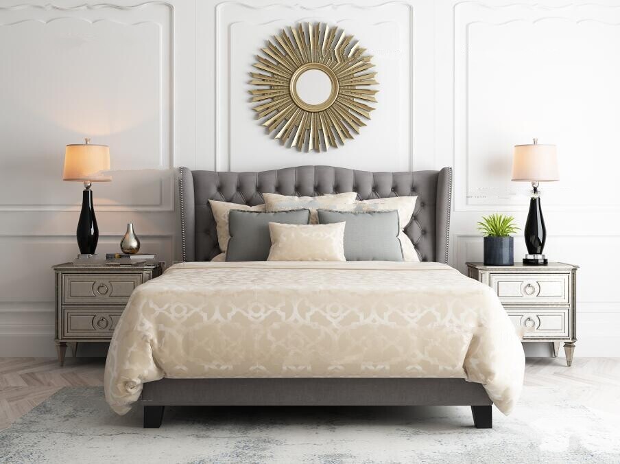 90 Classic bed 3d models vol.15-Vray