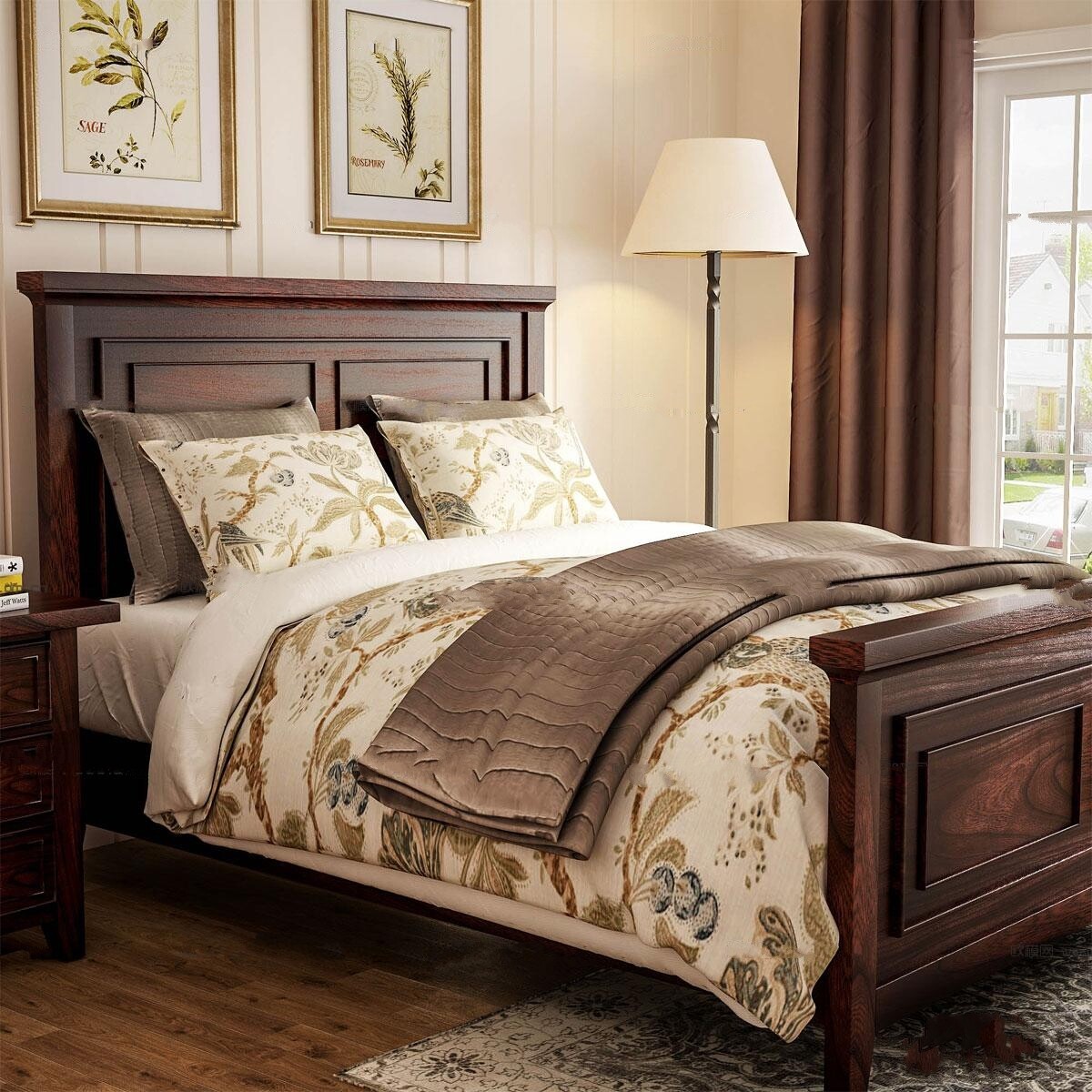 90 Classic bed 3d models vol.15-Vray