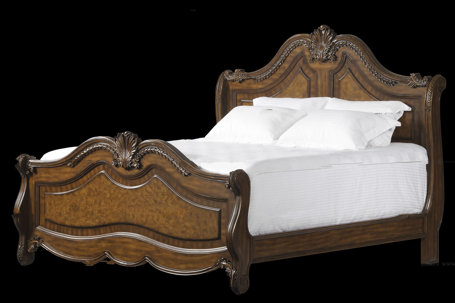 90 Classic bed 3d models vol.15-Vray