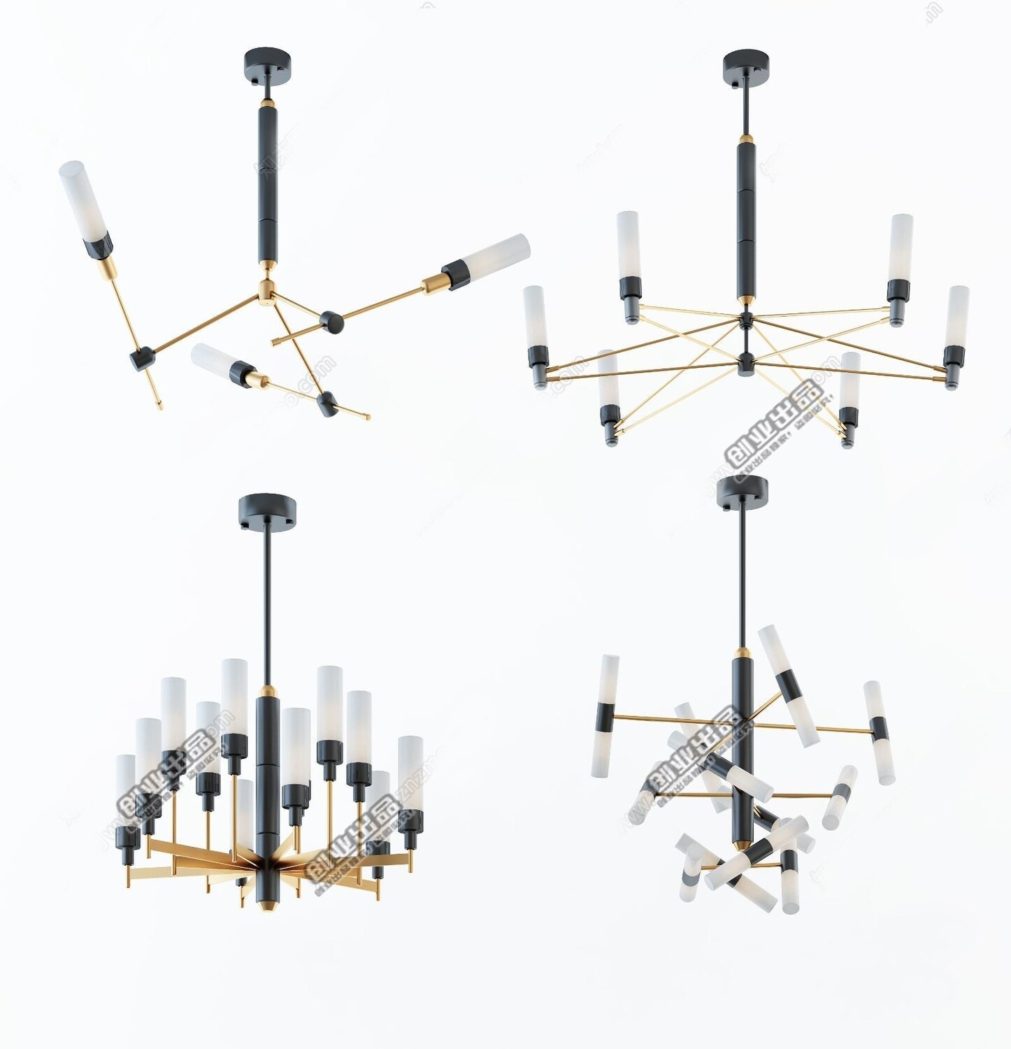 96 Celling Lamp 3d Models Vol.05 - Vray