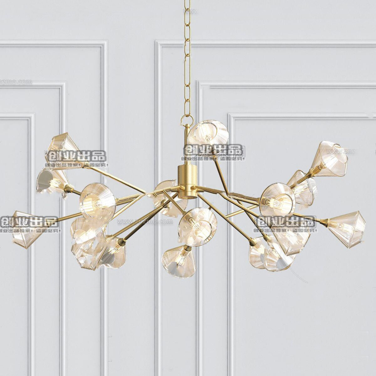 96 Celling Lamp 3d Models Vol.05 - Vray