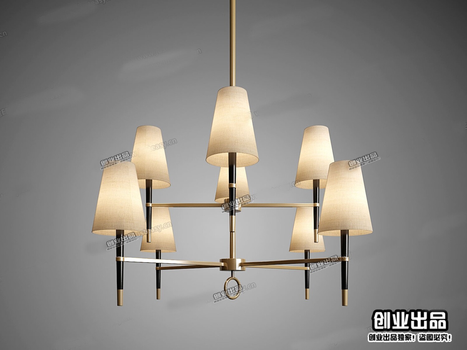 96 Celling Lamp 3d Models Vol.05 - Vray