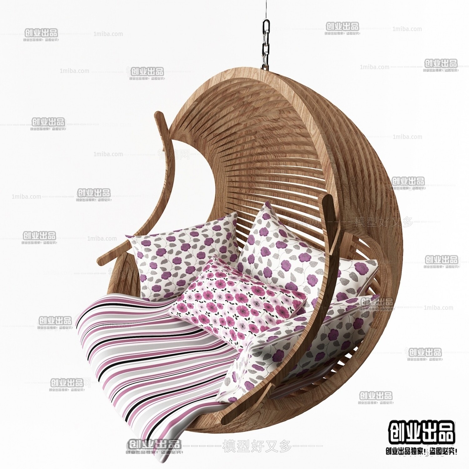 23 Hanging Chair 3d Models-Vray