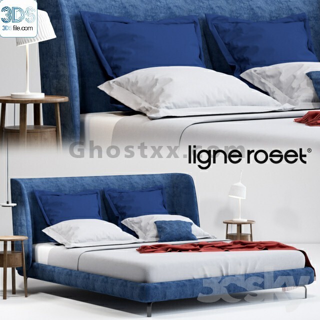212 Bed 3d models Vol.16 - Vray