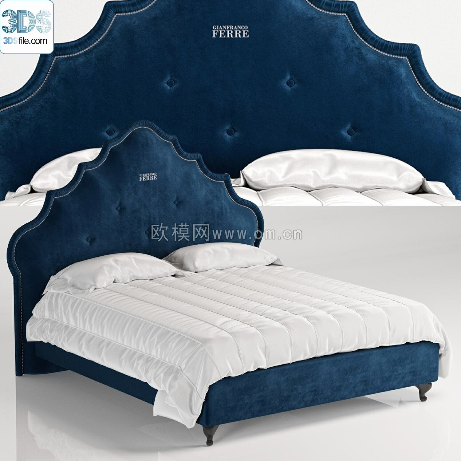 212 Bed 3d models Vol.16 - Vray