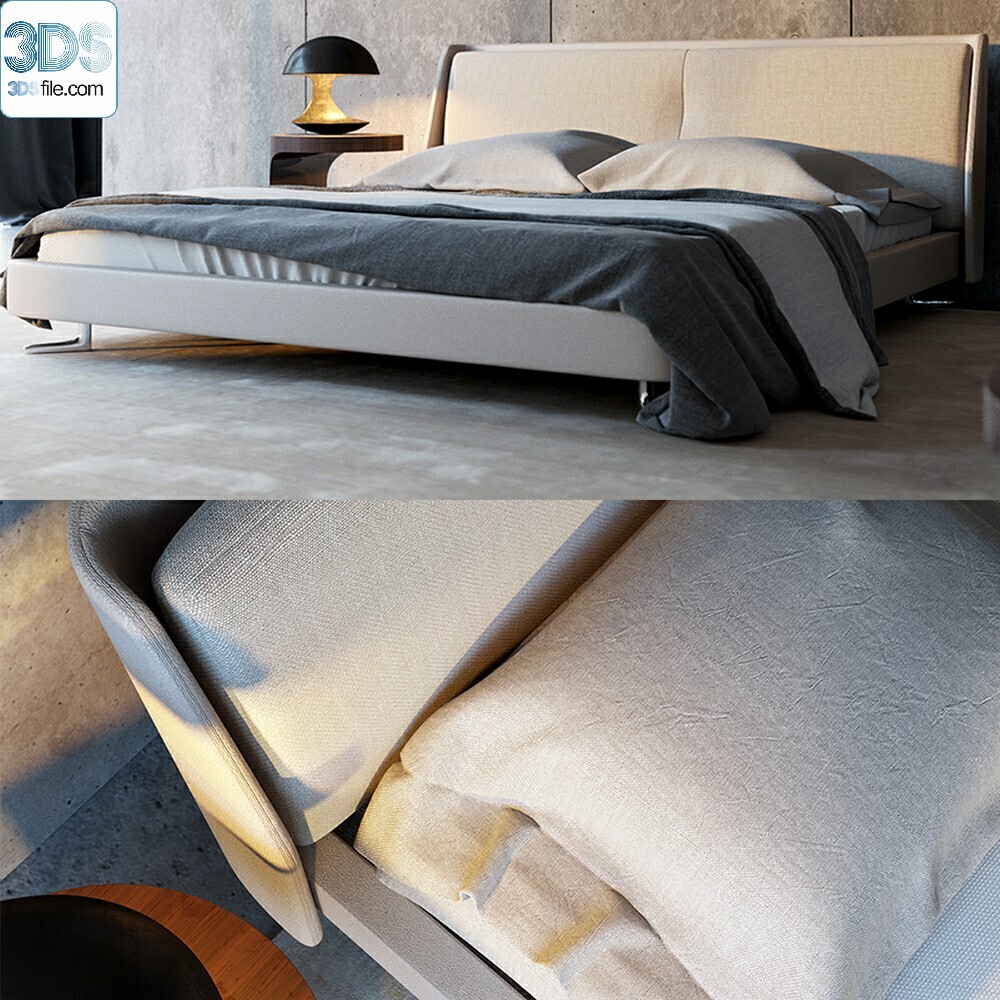 212 Bed 3d models Vol.16 - Vray