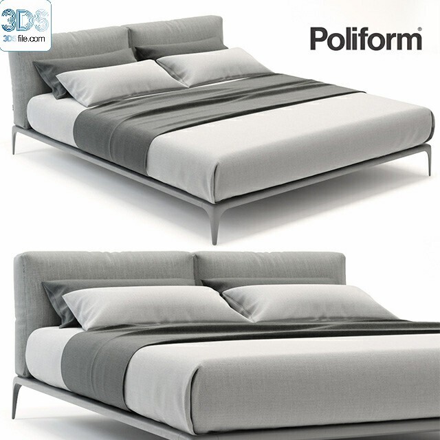 212 Bed 3d models Vol.16 - Vray