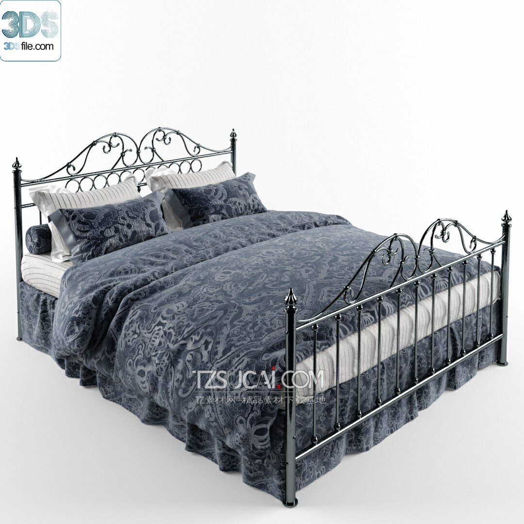212 Bed 3d models Vol.16 - Vray