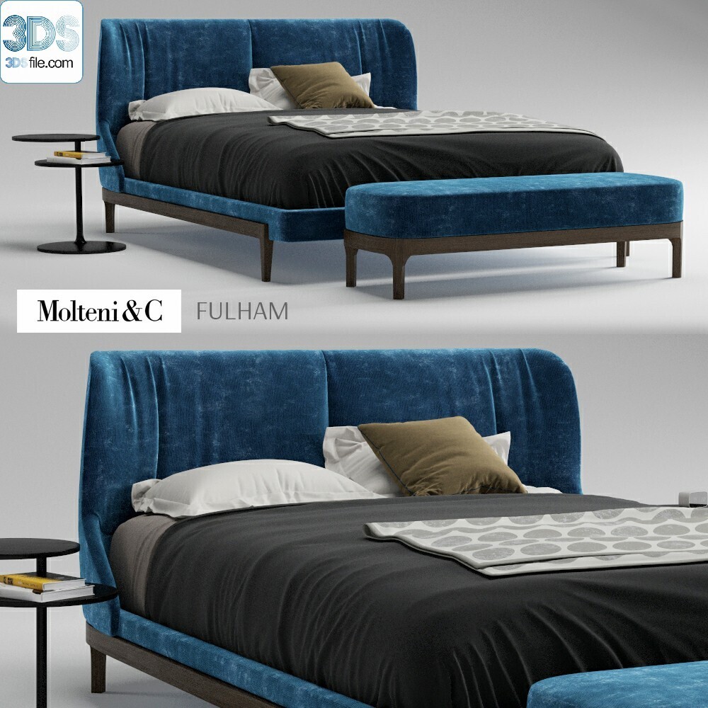 212 Bed 3d models Vol.16 - Vray