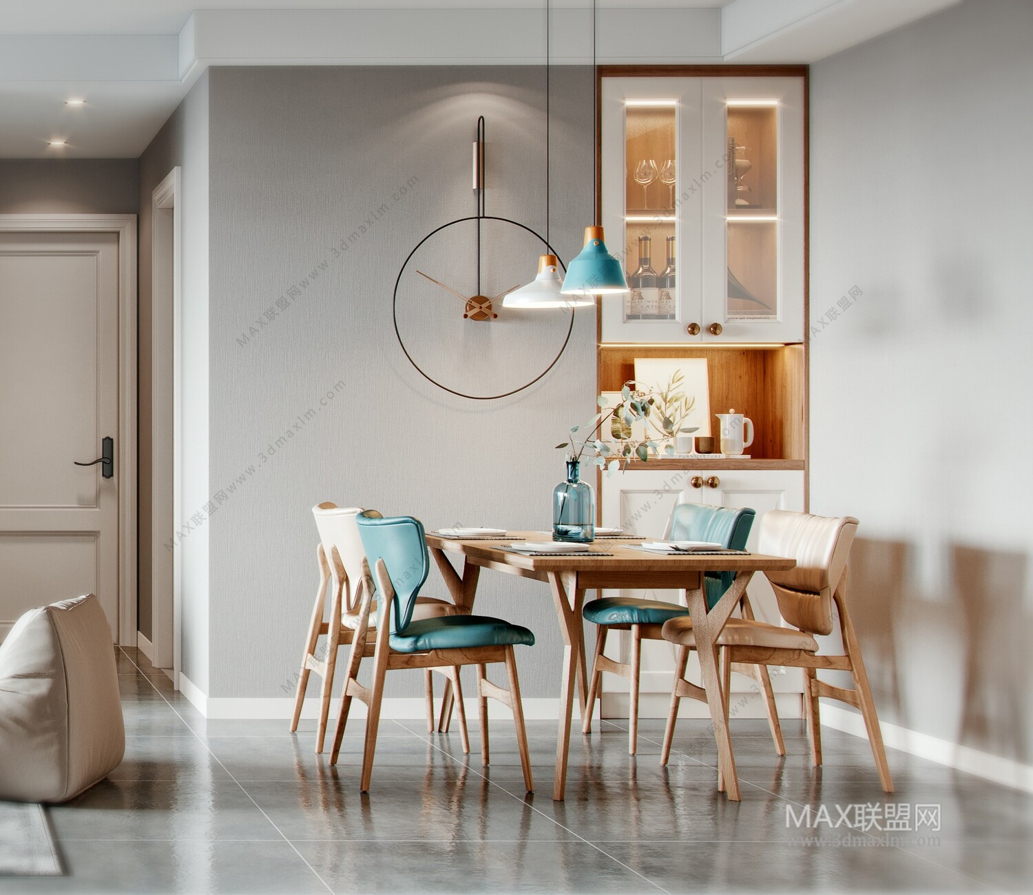 21 Living Room 3d Models Vol.23-Vray