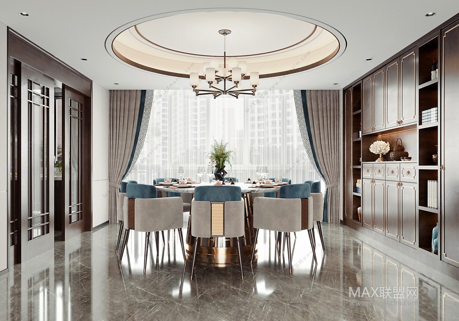 21 Living Room 3d Models Vol.23-Vray