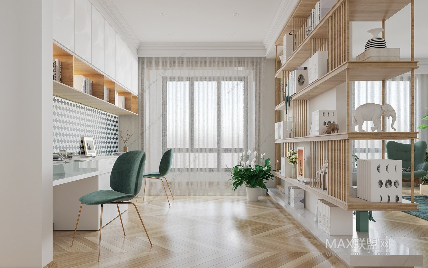 21 Living Room 3d Models Vol.23-Vray