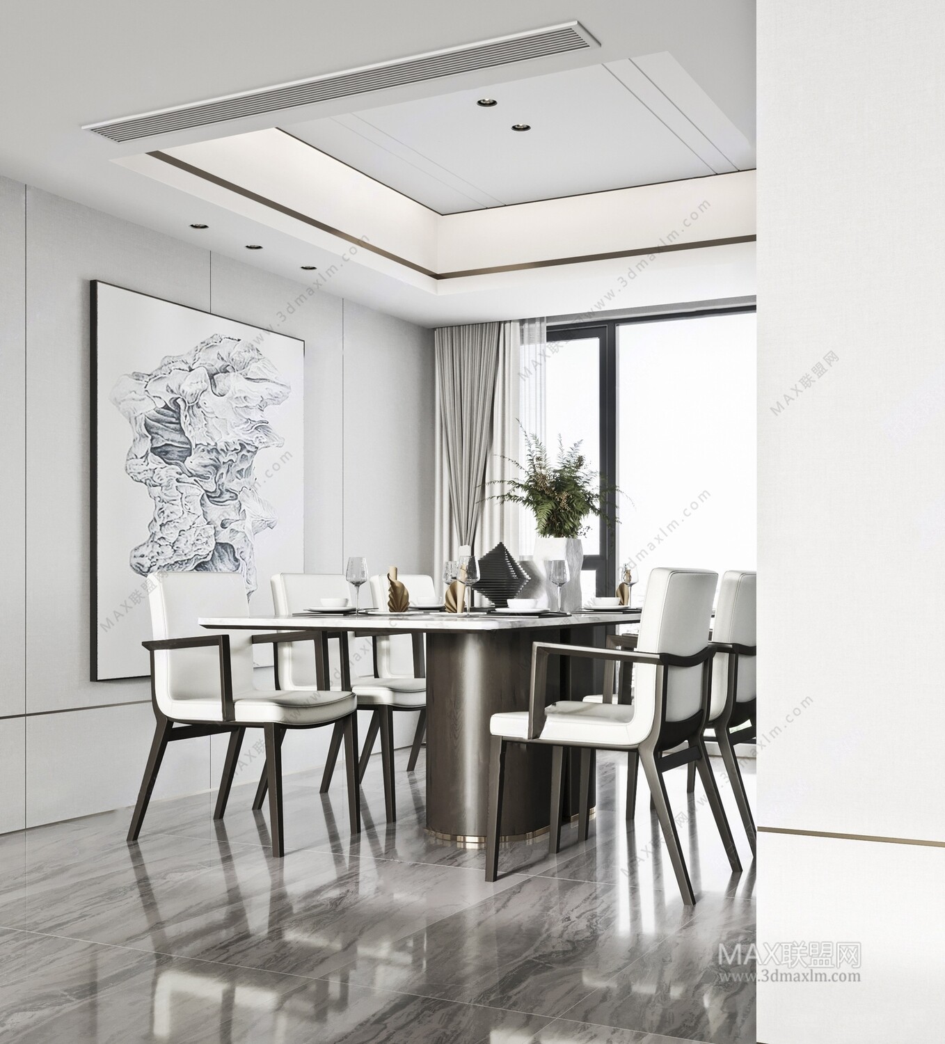 21 Living Room 3d Models Vol.23-Vray