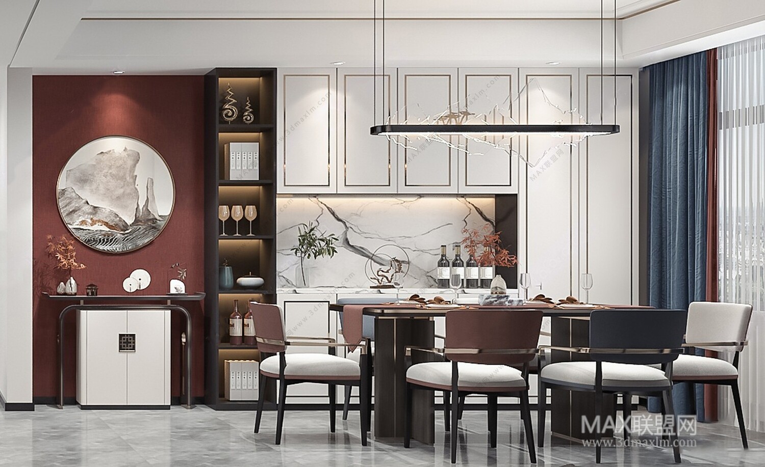 21 Living Room 3d Models Vol.23-Vray