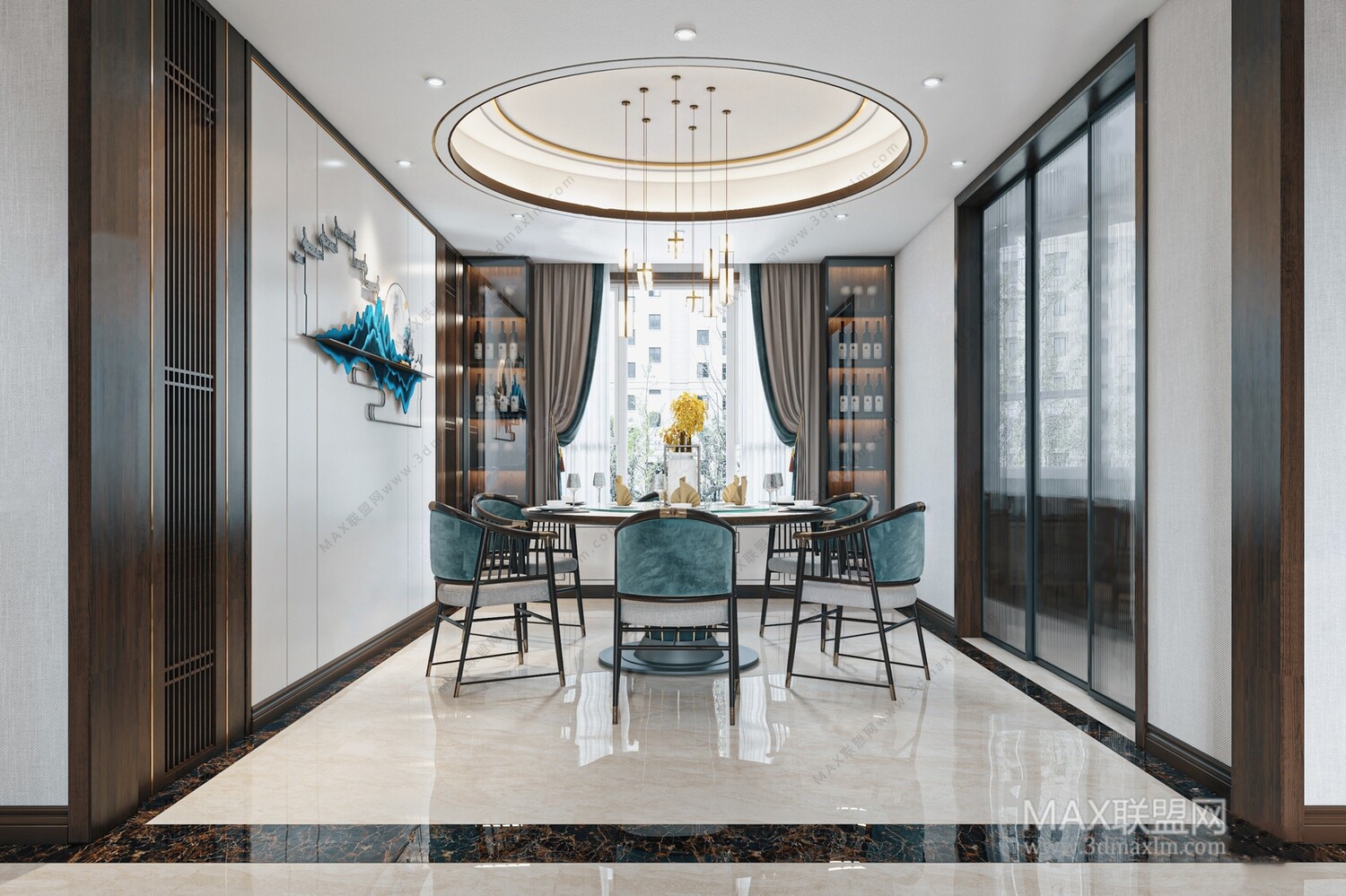 21 Living Room 3d Models Vol.23-Vray