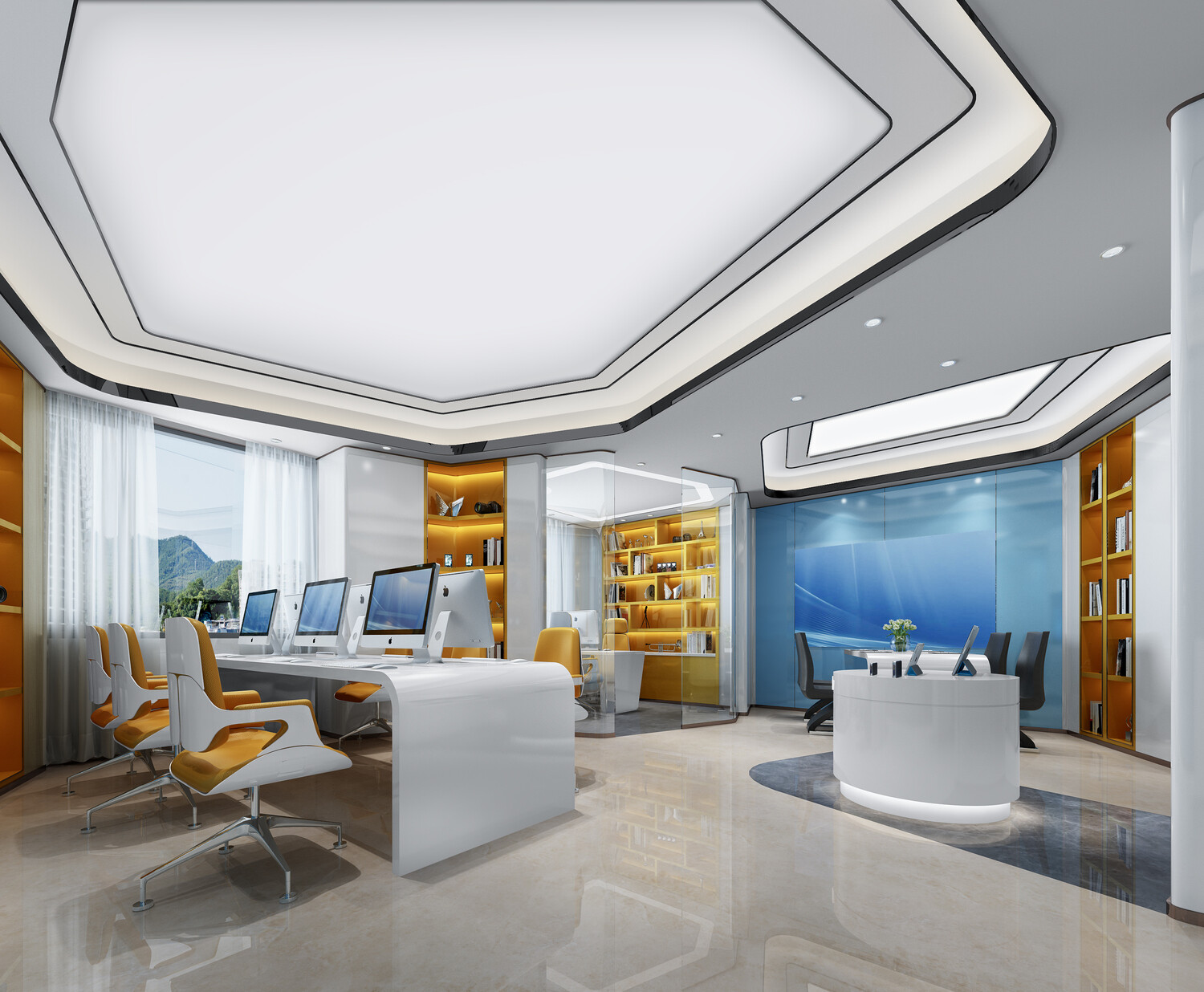 28 Office Design 3d Models Vol.08