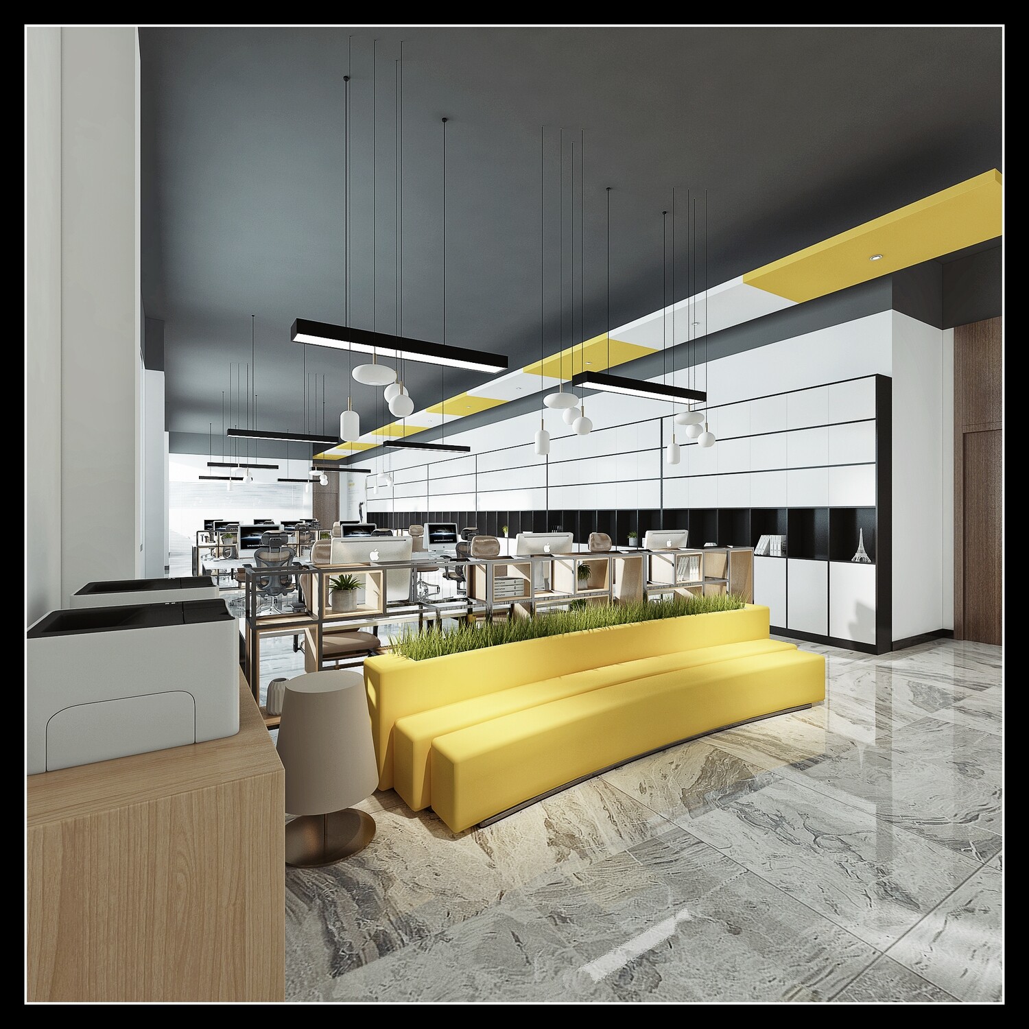 28 Office Design 3d Models Vol.08